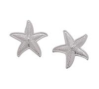 FDEETY Seestern Ohrringe Maritim Schmuck Ozean Stil Damen Ohrstecker Meeresinspiriert Accessoire Sommer Strand Kollektion Schmuckstück Elegant