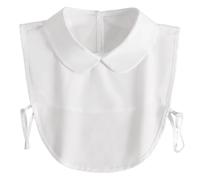 FDGGT 1 Weißer Fake-Kragen, Fake-Kragen Für Damen, Modischer Und Vielseitiger Fake-Kragen, Zierkragen, Fake-Kragen Für Hemden