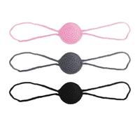 FDGGT 3 Gestrickte Nasenbedeckungen, Gehäkelte Nasenbedeckungen Aus Wolle, Warme Und Atmungsaktive Nasenbedeckungen, Nasenschmuck, Unisex, Lustige Nasendekoration