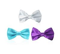 FDGGT 3 Stück Herrenfliegen, Kleid Dekorative Fliegen, Hemdfliegen, Verstellbare Fliegen, Bekleidungszubehör