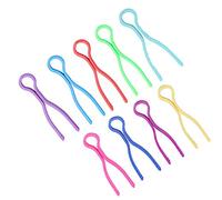 Fdit Bobbin Buddies, 180-teiliges Set aus Kunststoff-Garnrollenhaltern mit Garnkontrolle für Nähmaschinen, in 9 Farben für die Meisten Näh- und Stickgarnrollen