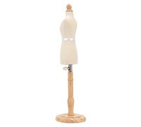 Fdit Mini weibliches Kleiderbildmodell, Mannequin Couture Torso, Professionelle Pinnable Schneiderin Dummy Muster Frauen Weibliche Formen für Kleidung Display