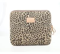 fdsmall 12 Zoll Laptoptasche Schutzhülle Wasserdicht Neoprene, Laptop Sleeve Case Laptophülle Notebook Hülle Tasche für Acer/Asus/Dell/Lenovo/HP/Samsung (Leopard gelb, 11,6 Zoll)