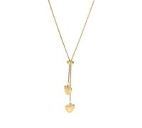 fdsmall Gold Y-Stil Halskette für Frauen Wassertropfen Lariat Halskette Teardrop Anhänger verstellbare Schlangenkette Minimalistische Drop Choker Schmuck