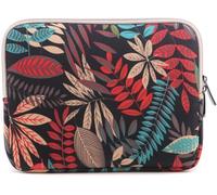 fdsmall Laptoptasche Schutzhülle Wasserdicht Neoprene, Laptop Sleeve Case Laptophülle Notebook Hülle Tasche für Acer/Asus/Dell/Lenovo/HP/Samsung (Rote Blätter, 14 Zoll)