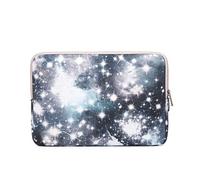 fdsmall Laptoptasche Schutzhülle Wasserdicht Neoprene, Laptop Sleeve Case Laptophülle Notebook Hülle Tasche für Acer/Asus/Dell/Lenovo/HP/Samsung (Stern Grau, 15,6 Zoll)