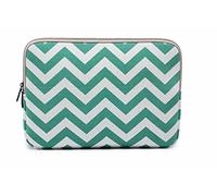 fdsmall Laptoptasche Schutzhülle Wasserdicht Neoprene, Laptop Sleeve Case Laptophülle Notebook Hülle Tasche für Acer/Asus/Dell/Lenovo/HP/Samsung (Wellengrün, 15,6 Zoll)