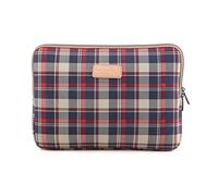fdsmall Laptoptasche Schutzhülle Wasserdicht Neoprene, Laptop Sleeve Case Laptophülle Notebook Hülle Tasche für Acer/Asus/Dell/Lenovo/HP/Samsung (Kariert Rot, 13,3 Zoll)