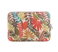 fdsmall Laptoptasche Schutzhülle Wasserdicht Neoprene, Laptop Sleeve Case Laptophülle Notebook Hülle Tasche für Acer/Asus/Dell/Lenovo/HP/Samsung (Khaki-Blätter, 11,6 Zoll)