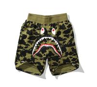 FDTURES 24ss Trendige Sport Hip-Hop Hosen Bap Hai Camouflage Jugend Casual Shorts Mittlere Länge Männer Reine Baumwolle Shorts-color13||S