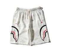 FDTURES 24ss Trendige Sport Hip-Hop Hosen Bap Hai Camouflage Jugend Casual Shorts Mittlere Länge Männer Reine Baumwolle Shorts-color3||S