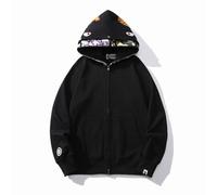 FDTURES 24ss Trendy BAP Haikopf Paar Modische Lässige Doppel Hut Camouflage Hoodie-color7||XL