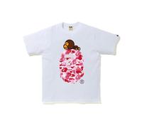 FDTURES 24ss Trendy Casual Top Bap Langfristige Paar Mode Reine Baumwolle Doppelgarn Männer Und Frauen Casual Sport Kurzarm T-Shirt-color11||L