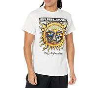 FEA Herren Sublime 1,134.0 g to Freedom T-Shirt, Weiss/opulenter Garten, Klein