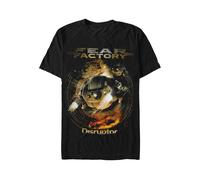 Fear Factory - Disruptor - T-Shirt - Schwarz - M - 100% Baumwolle Schwarz M