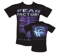 Fear Factory Herren DEMANUFACTURE T-Shirt, Schwarz (Black), (Herstellergröße: XX-Large)
