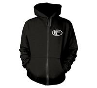 Fear Factory - Machines of Hate Hoodie mit durchgehendem Reißverschluss für Herren/Damen Unisex (M) (Schwarz)