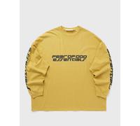 Fear of God Essentials 90'S LONG SLEEVE TEE men Longsleeves yellow in Größe:XL