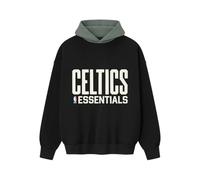 Fear of God Essentials Celtics Sport Hoodie Black/Balsam Green XL