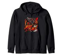 Fearless Rider Stunt Action Speed Grafik Kapuzenjacke