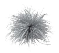 Feder Brosche Schal Clip Schmuck Zubehör Frauen Kleidung Dekoration Straußenfeder Material Corsage Pin Revers Pins, Zink
