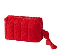 Federmäppchen, Büro, Uni, Schule, Aufbewahrungstasche, Organizer, Make-up-Tasche, Kosmetiktasche, ästhetisch, niedliches Federmäppchen für Mädchen, Jungen, Kinder (rot)