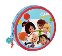 Federmäppchen Cleo & Cuquin Good Night rund Blau (18 Stücke)