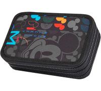 Federmäppchen COOLPACK "Etui, Disney, Mickey Mouse", Kinder, bunt (mickey mouse), Polyester, Schreibgeräteetuis Federmäppchen, befüllt (27324963-0) mickey mouse