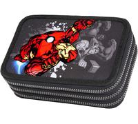 Federmäppchen COOLPACK "Etui, Marvel, Avengers", Kinder, bunt (avengers), Polyester, Schreibgeräteetuis Federmäppchen, befüllt (35512725-0) avengers