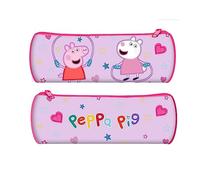 Federmäppchen für Kinder, 22 cm, Peppa Pig Federmäppchen, Schreibwarenhalter, Geschenk für Schule, Kinder ab 3 Jahren