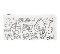 Creativ Company Creativ Mäppchen Mäppchen, Größe 11x23 cm, 210 g, Weiß, 1 Stk