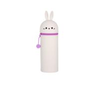 Federmäppchen Hase 2 in 1 aus weichem Silikon