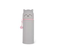 Federmäppchen Katze 2 in 1 aus weichem Silikon