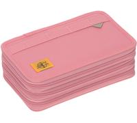 Lässig Unique School Triple Pencil Case Rose
