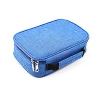 Federmäppchen, mäppchen, Federmappe, Große Kapazität 72 Slots Bleistift-Beutel für Schule Büro Kunst, Pencil case, Schlampermäppchen, Faulenzer Box, School Case, Schuletui, Stifte Etui (Blau)