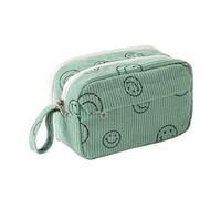 Federmäppchen mit großem Fassungsvermögen, Stifteetui, Schreibwaren-Tasche, Schule, Uni, Büro, Organizer für Teenager, Mädchen, Erwachsene, Studenten, Kinder (B-Grün)