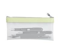 Federmappe für den Frühling - Schreibwaren-Organizer für Stifte, transparente Bleistifttasche | transparenter Stift mit großer Kapazität und transparenten Markiertaschen, grün, Consulte la descripción