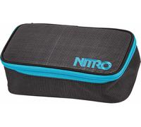 Federtasche NITRO "Pencil Case XL", Kinder, grau (grau, blau), Polyester, Schreibgeräteetuis, Federmäppchen, Schlampermäppchen, Faulenzer Box, Stifte Etui (422724-0) grau, blau