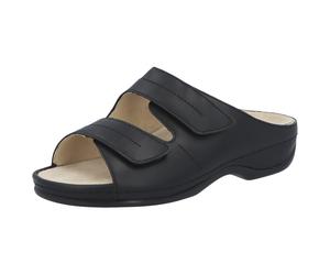 Fedora (washable) Sandalen Slipper schwarz Weichbettung Wechselfußbett Mittel - Berkemann UK 7.0