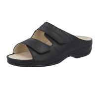 Fedora (washable) Sandalen Slipper schwarz Weichbettung Wechselfußbett Mittel - Berkemann UK 8.0