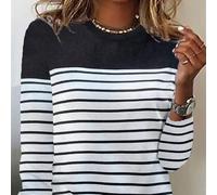 Feegow Baumwollmodal Mix Top Schmale Passform Gestreift | Rundhalsausschnitt, dünne Träger, gestreiftes Design, ideal für Sommer, leichte Textur