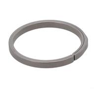 Feegow Schlüsselanhänger Buckle 26mm Grau Acid-Resistant | Ultraleicht nur 2g, robustes Design, ideal für Autoschlüssel, 20mm Durchmesser, blau lackiert