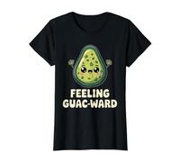 Feeling Guac-Ward Peinliche Guacamole-Wortspiele - Preisgünstiges Grafik-T-Shirt, Damen, Schwarz, XL