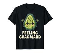 Feeling Guac-Ward Peinliche Guacamole-Wortspiele - Preisgünstiges Grafik-T-Shirt, Herren, Schwarz, XL