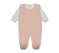 Feetje Strampler-Set Blumen 50 rosa/weiß