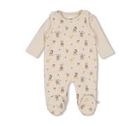Feetje-2-tlg. Strampler AOP - Honey Bear-Natur Melange - 62