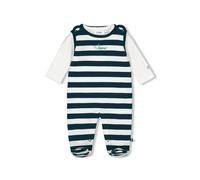 Feetje-2-tlg. Strampler Ringel - Later Gator-Marine - 62
