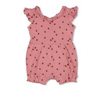 Feetje-Ajour gerippte Spieler AOP - Ladybug-Rosa - 86