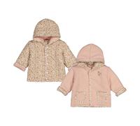 Feetje Ajour-Wendejacke mit Kapuze Blumen 56 rosa/bunt