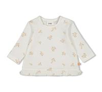 Feetje Baby Mädchen Longsleeve AOP - Bloom with Love, Natur, 80